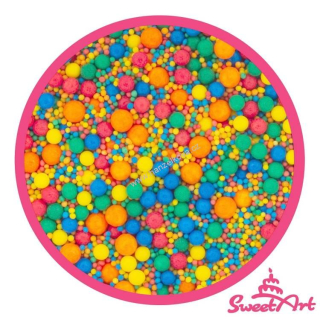 SweetArt cukrové zdobení Happy sprinkle mix 80g